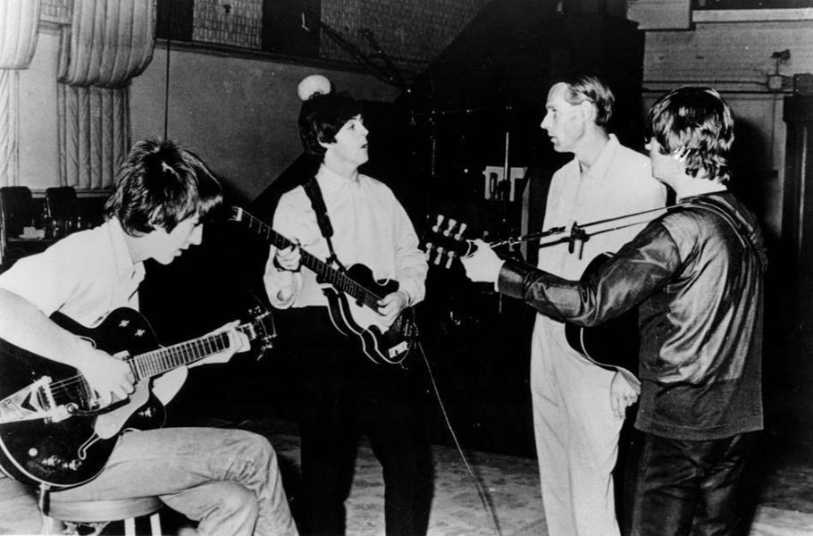 george martin and the beatles