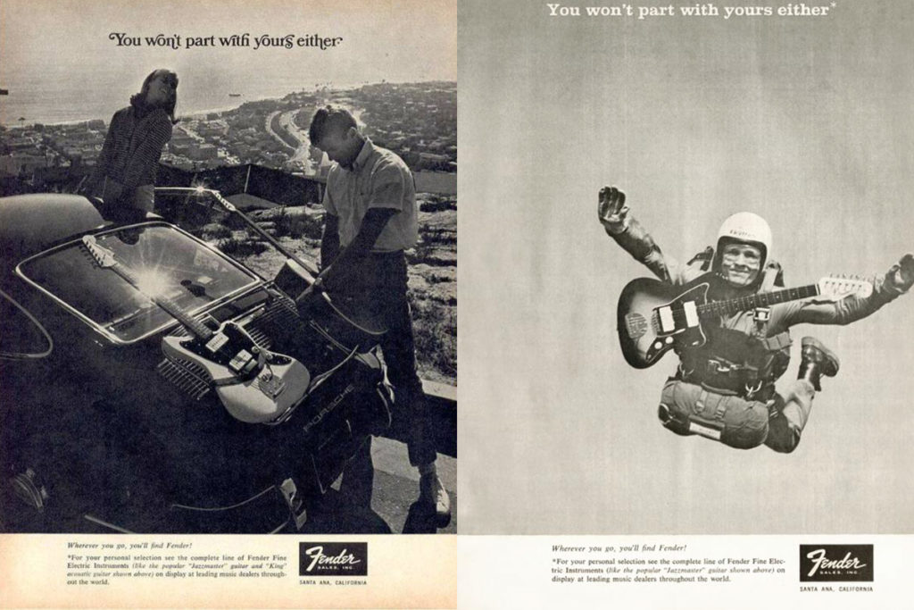 vintage instrument ads