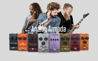 Meet the Eight Strong “Analog Armada” from TC Electronic, a New Range of Budget Pedals