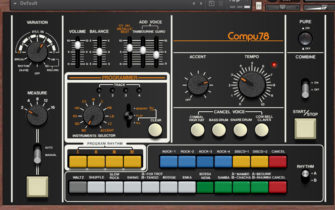 The Roland CR-78 is Reborn as the Compu78 Plugin