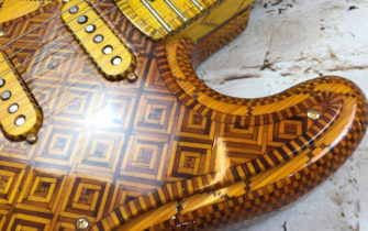 This Stratocaster Is Made Entirely Out Of Matchsticks