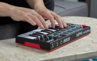 Connect to your DAW or Stand Alone with the Akai MPK Mini Play