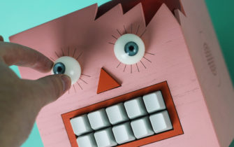 Haunt Your Dreams With Mr Typo, the Wall Mounted Speech Synthesiser