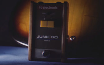 TC Electronic Unveils the June-60 Analog Chorus Pedal