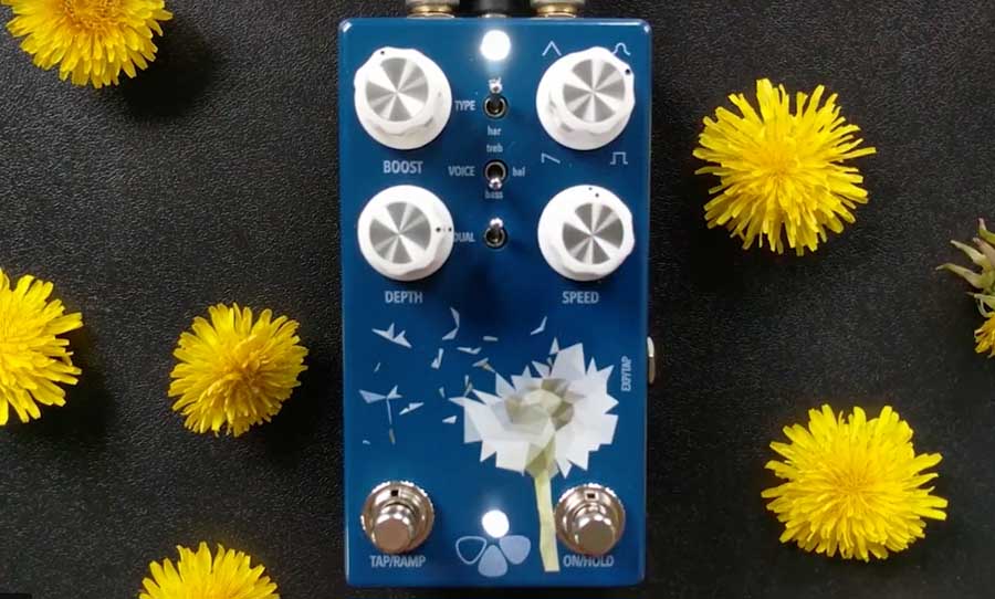 dandelion pedal tremolo flower pedals what is the best tremolo new pedals