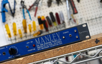 Manley Launches Limited Edition 30th Anniversary Dual Mic Preamp