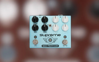 Mad Professor Unveils the Supreme Dual Channel Overdrive